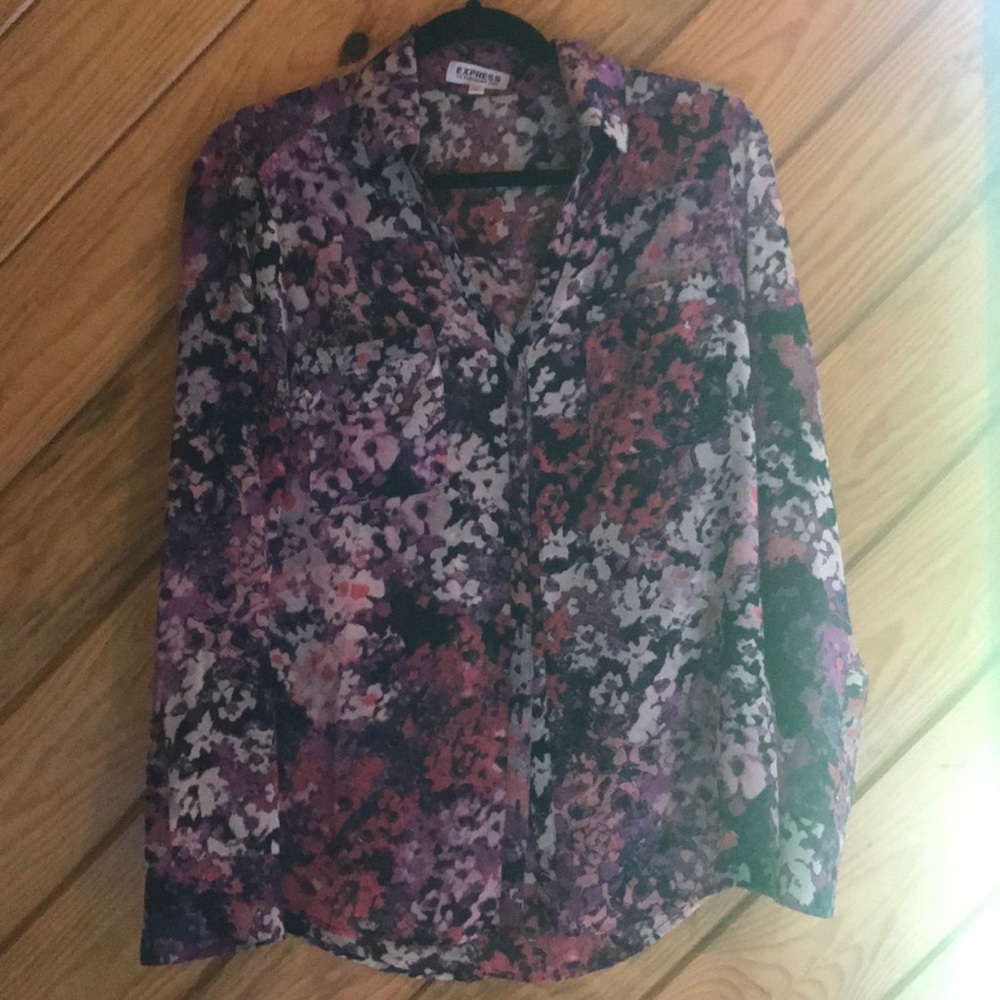 Floral express blouse